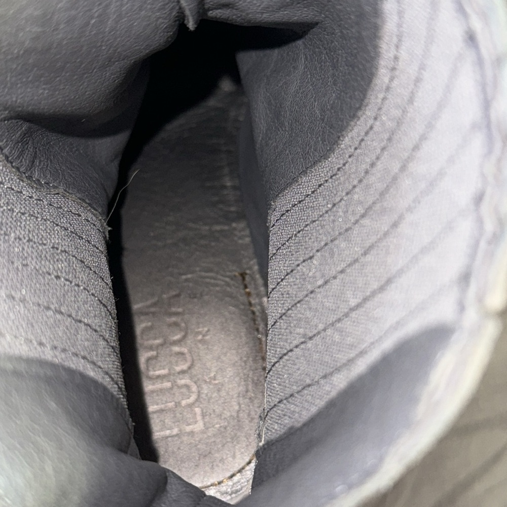 Lucca Lane Jadia Ankle Boots Grey Suede Leather size 8 M - Picture 12 of 13